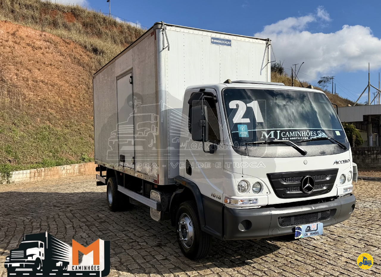 CAMINHAO MERCEDES-BENZ MB 1016 Baú Furgão 3/4 4x2 MJ Caminhões JOAO MONLEVADE MINAS GERAIS MG