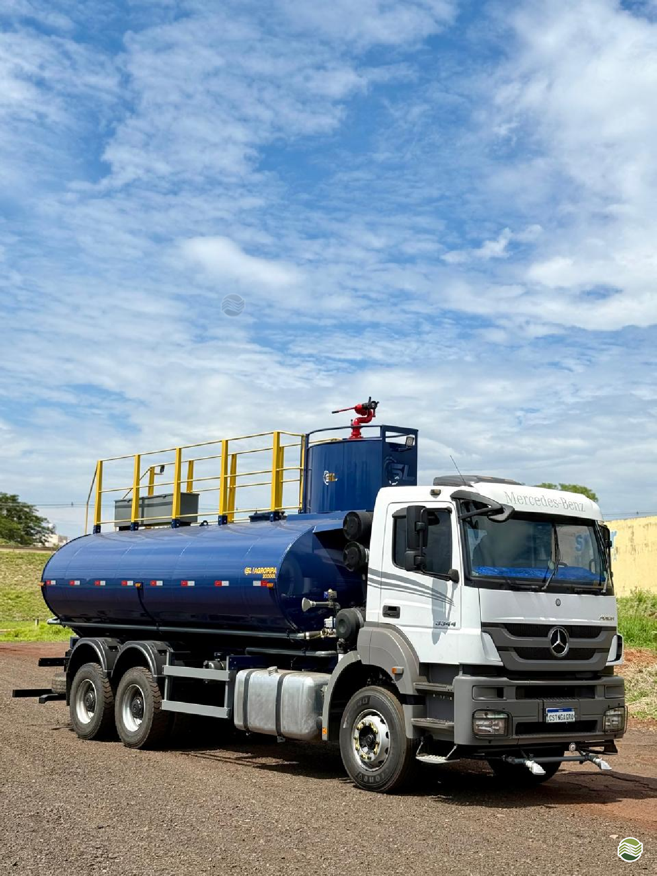 CAMINHAO MERCEDES-BENZ MB 3344 Tanque Pipa Traçado 6x4 JM Tratores  ADAMANTINA SÃO PAULO SP