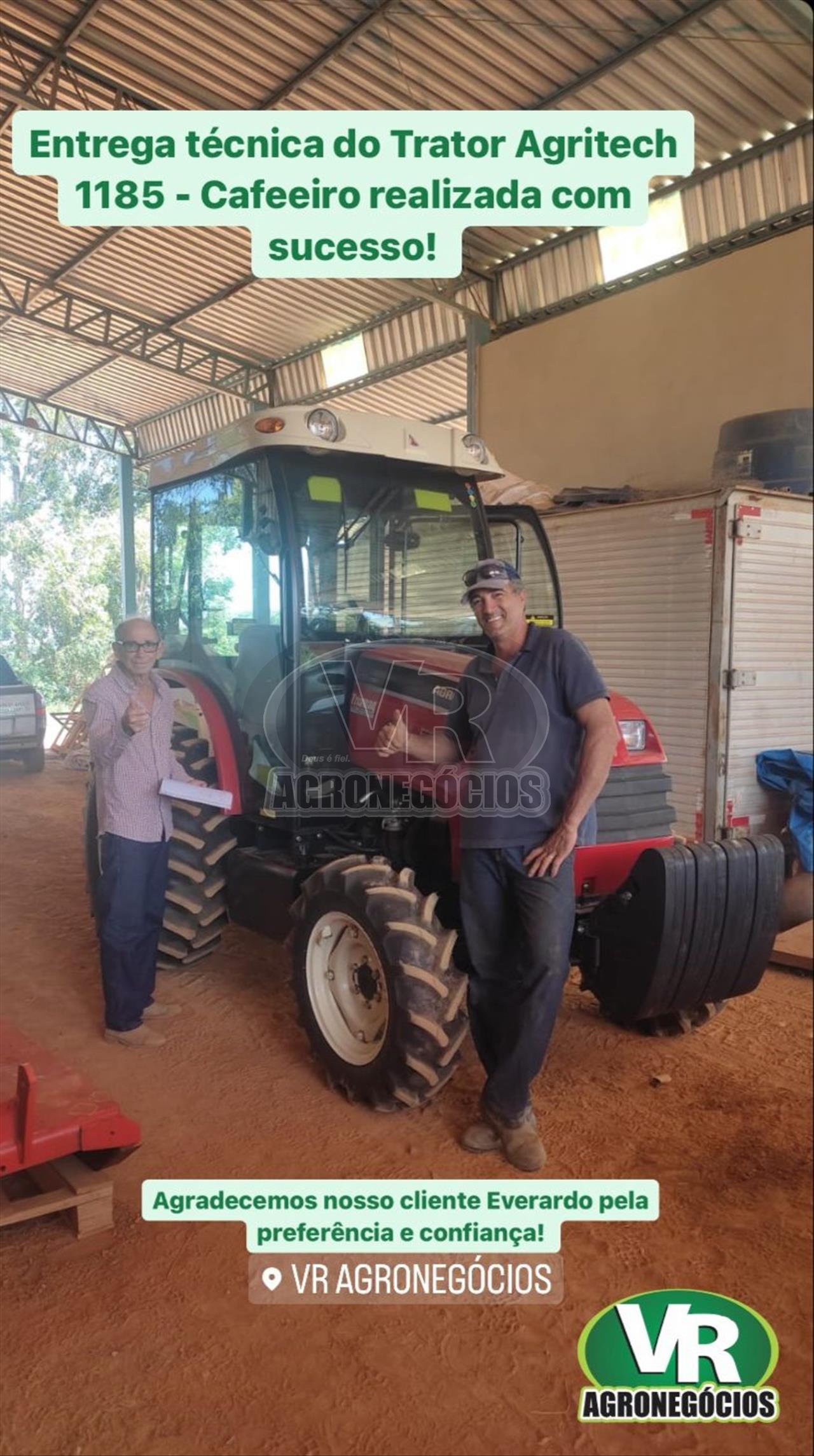 Trator Agritech 1185 - Cafeeiro
Destino: Araxá - MG 