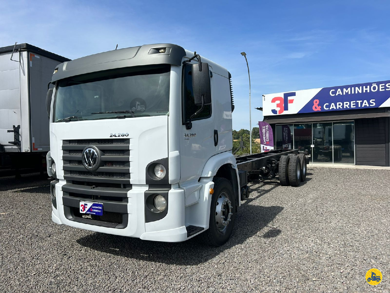 CAMINHAO VOLKSWAGEN VW 24280 Chassis Truck 6x2 3F Caminhões & Carretas CONCORDIA SANTA CATARINA SC