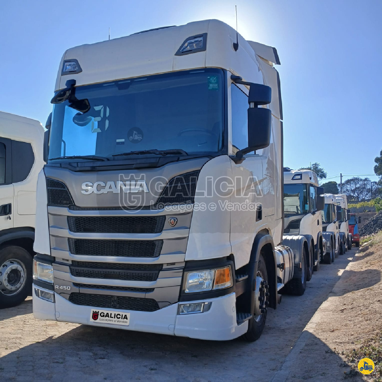 CAMINHAO SCANIA SCANIA R450 Cavalo Mecânico Truck 6x2 Galícia Locações e Vendas  BETIM MINAS GERAIS MG