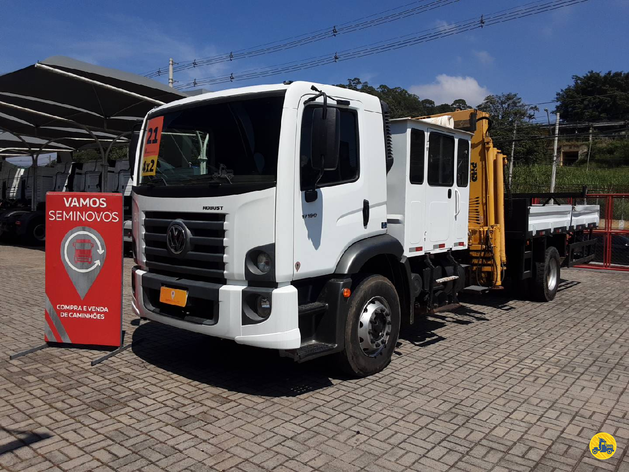 CAMINHAO VOLKSWAGEN VW 17190 Munck Toco 4x2 Vamos Seminovos - Itaquera SAO PAULO SÃO PAULO SP