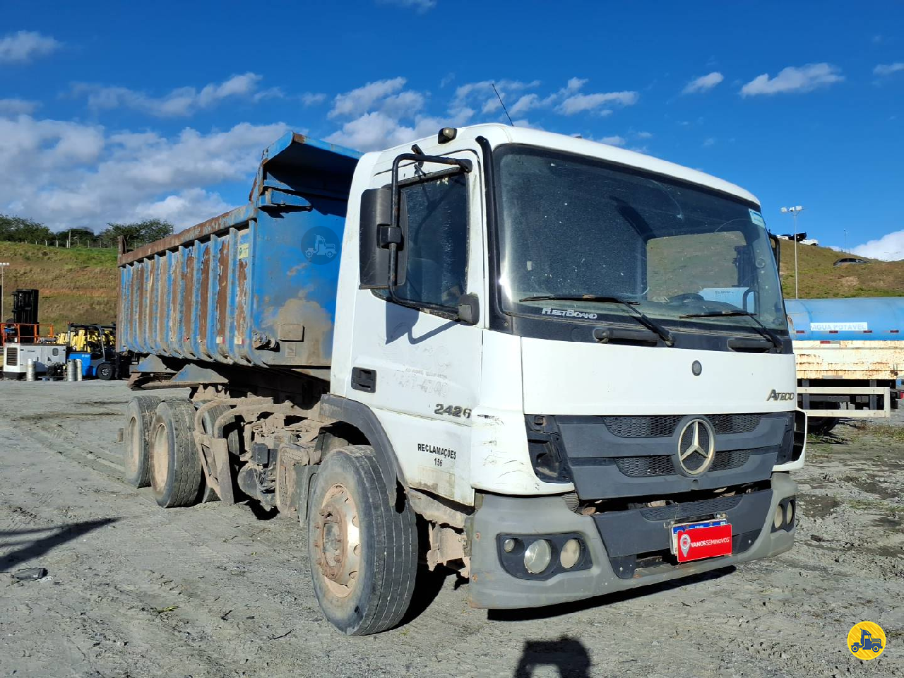 CAMINHAO MERCEDES-BENZ MB 2426 Caçamba Basculante Truck 6x2 Vamos Seminovos - Pinheirinho ITAQUAQUECETUBA SÃO PAULO SP