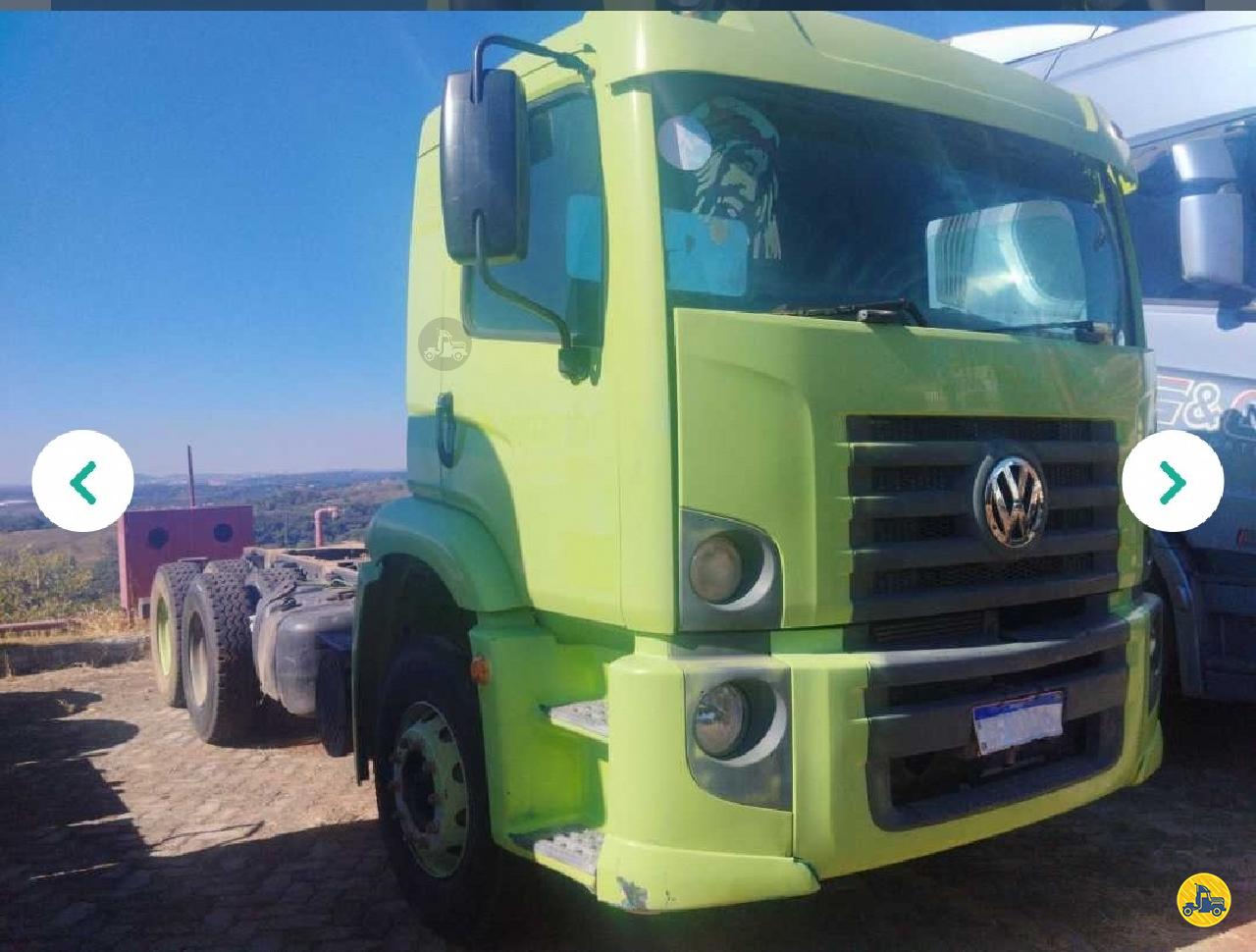 CAMINHAO VOLKSWAGEN VW 31260 Caçamba Basculante Truck 6x4 Primos Caminhões ICARA SANTA CATARINA SC