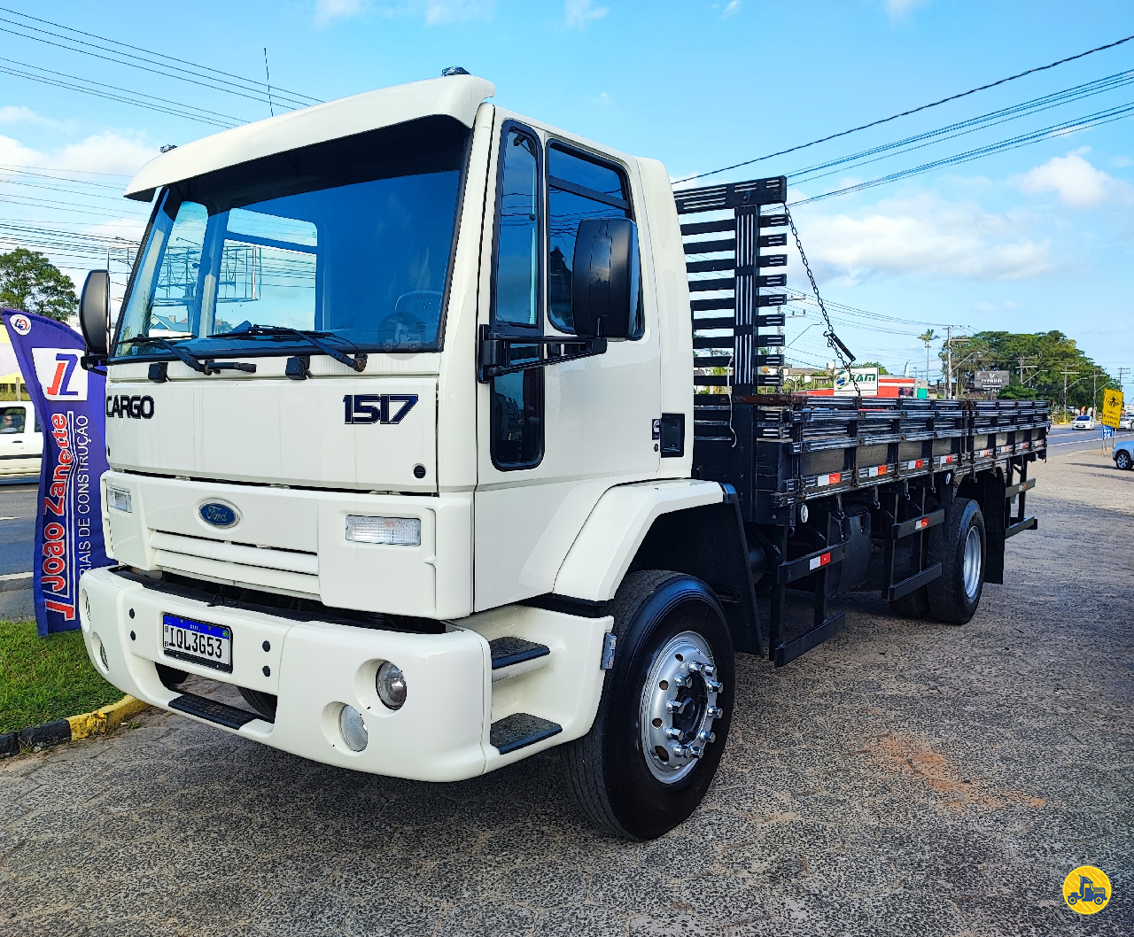 CAMINHAO FORD CARGO 1517 Carga Seca Toco 4x2 Primos Caminhões ICARA SANTA CATARINA SC