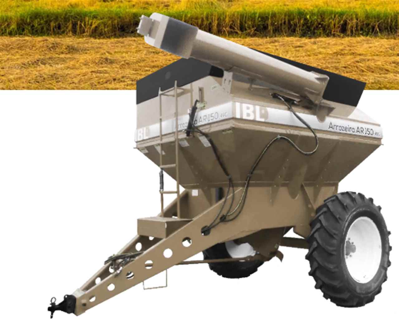 IMPLEMENTOS AGRICOLAS CARRETA BAZUKA GRANELEIRA 13000