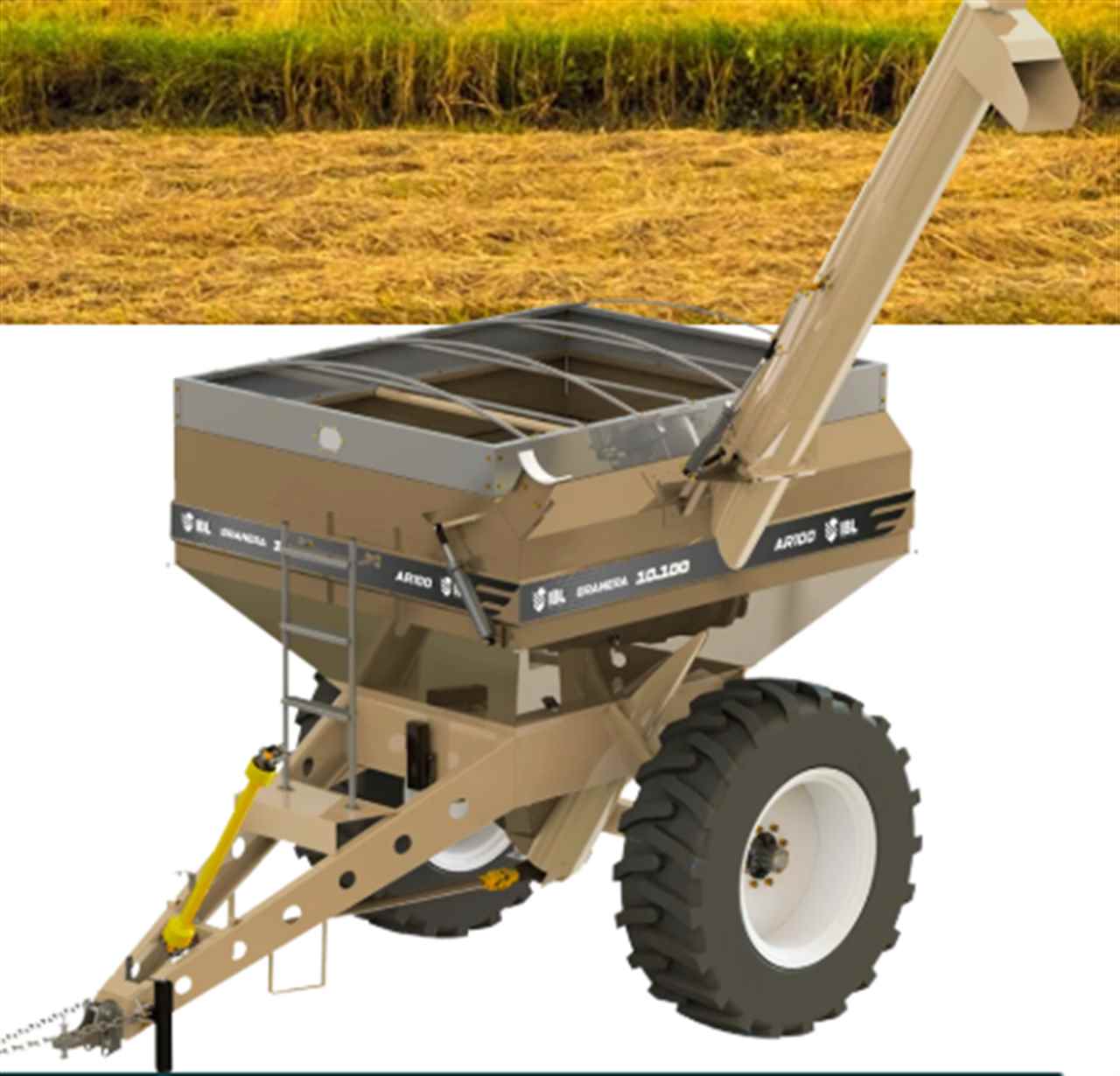 IMPLEMENTOS AGRICOLAS CARRETA BAZUKA GRANELEIRA 7200