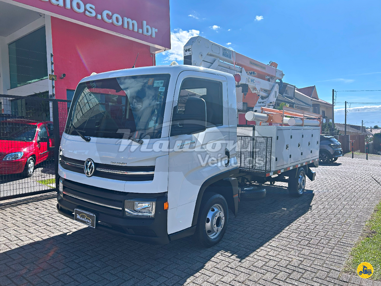 CAMINHAO VOLKSWAGEN DELIVERY EXPRESS Cesto Aereo Isolado 3/4 4x2 Mauloni Veículos CURITIBA PARANÁ PR