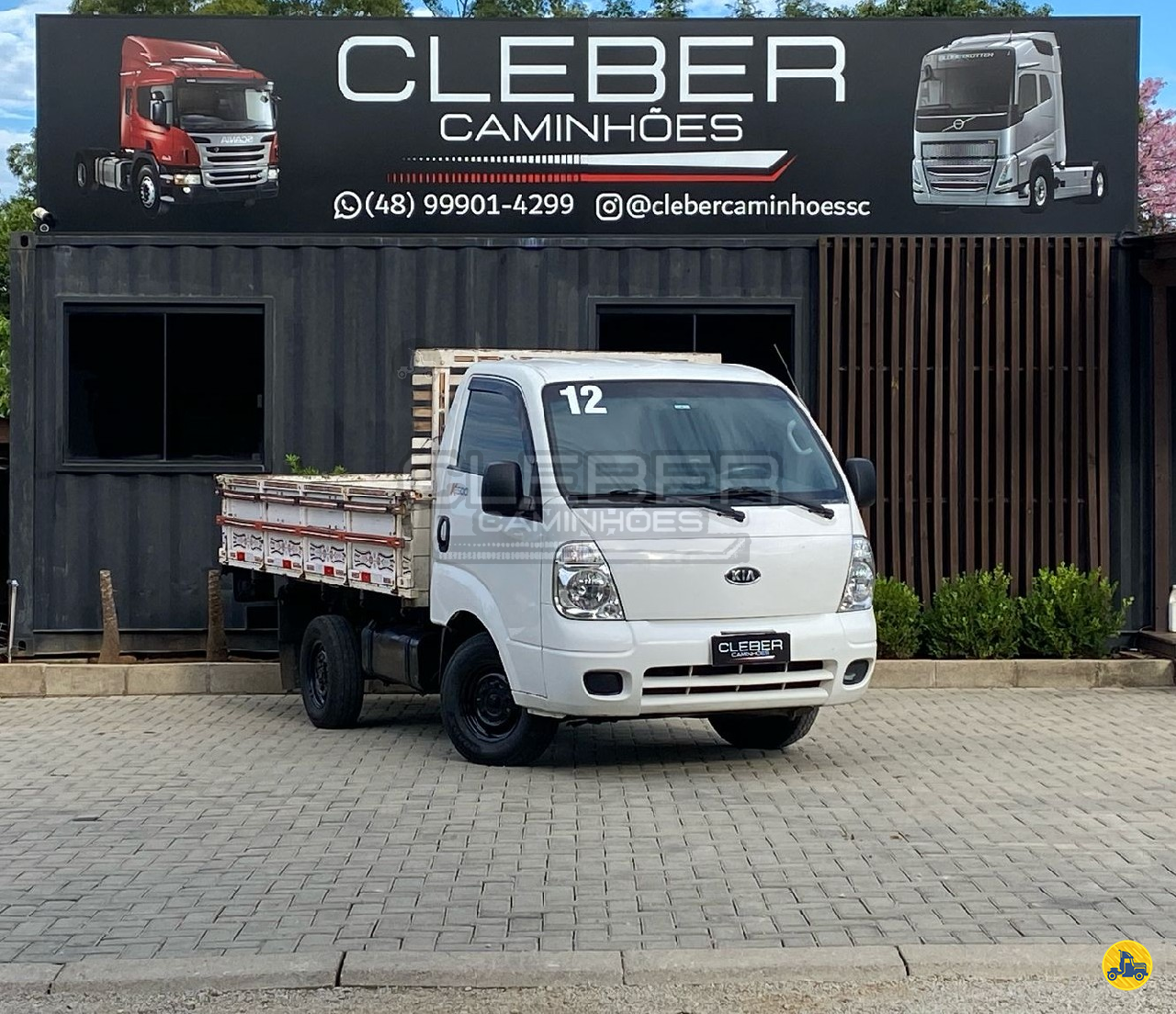 UTILITARIOS KIA MOTORS Bongo K-2500 Cleber Caminhões COCAL DO SUL SANTA CATARINA SC