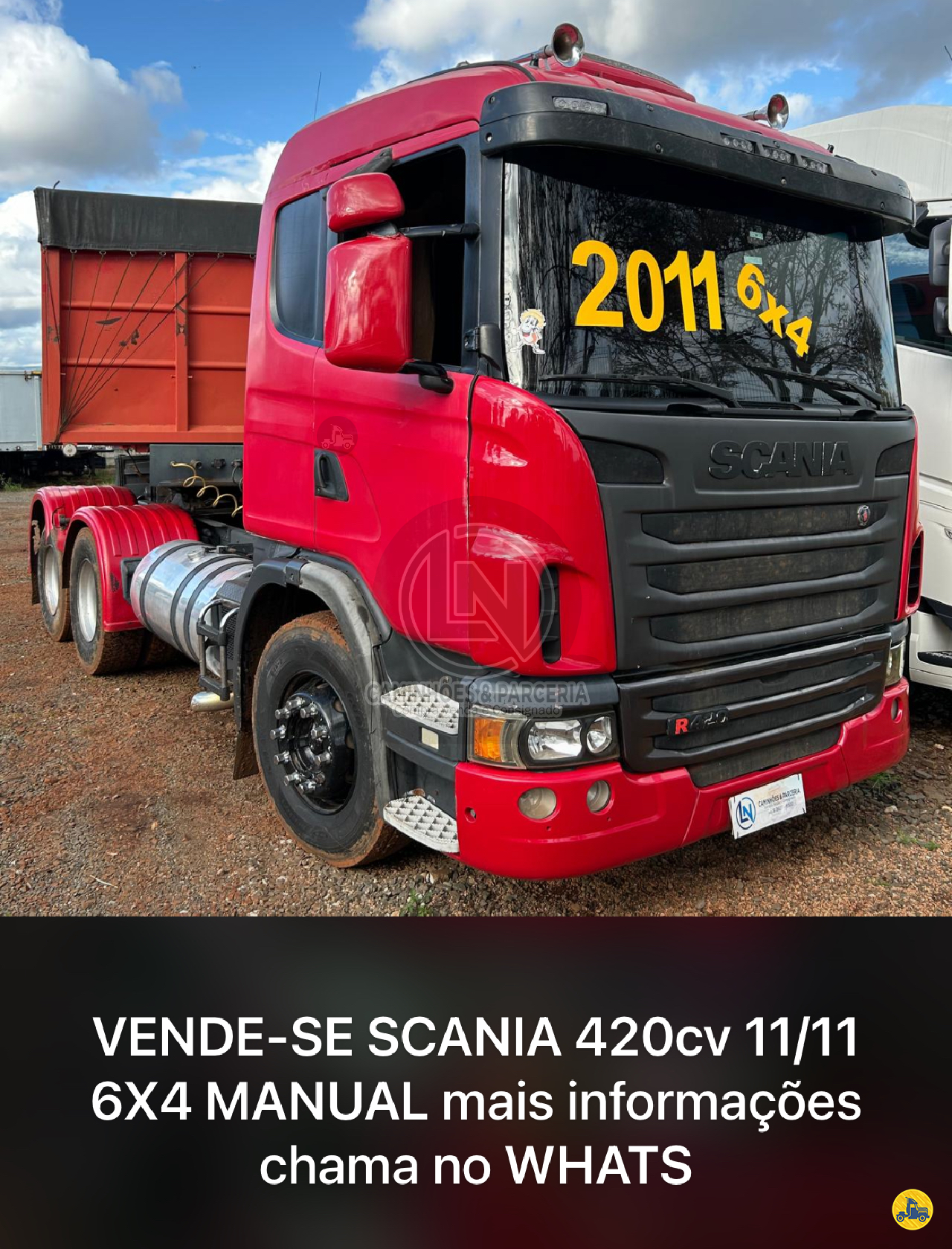 CAMINHAO SCANIA SCANIA G420 Cavalo Mecânico Cavalo 6x4 LN Caminhões & Parceria Compra Venda e Consignado PONTA GROSSA PARANÁ PR