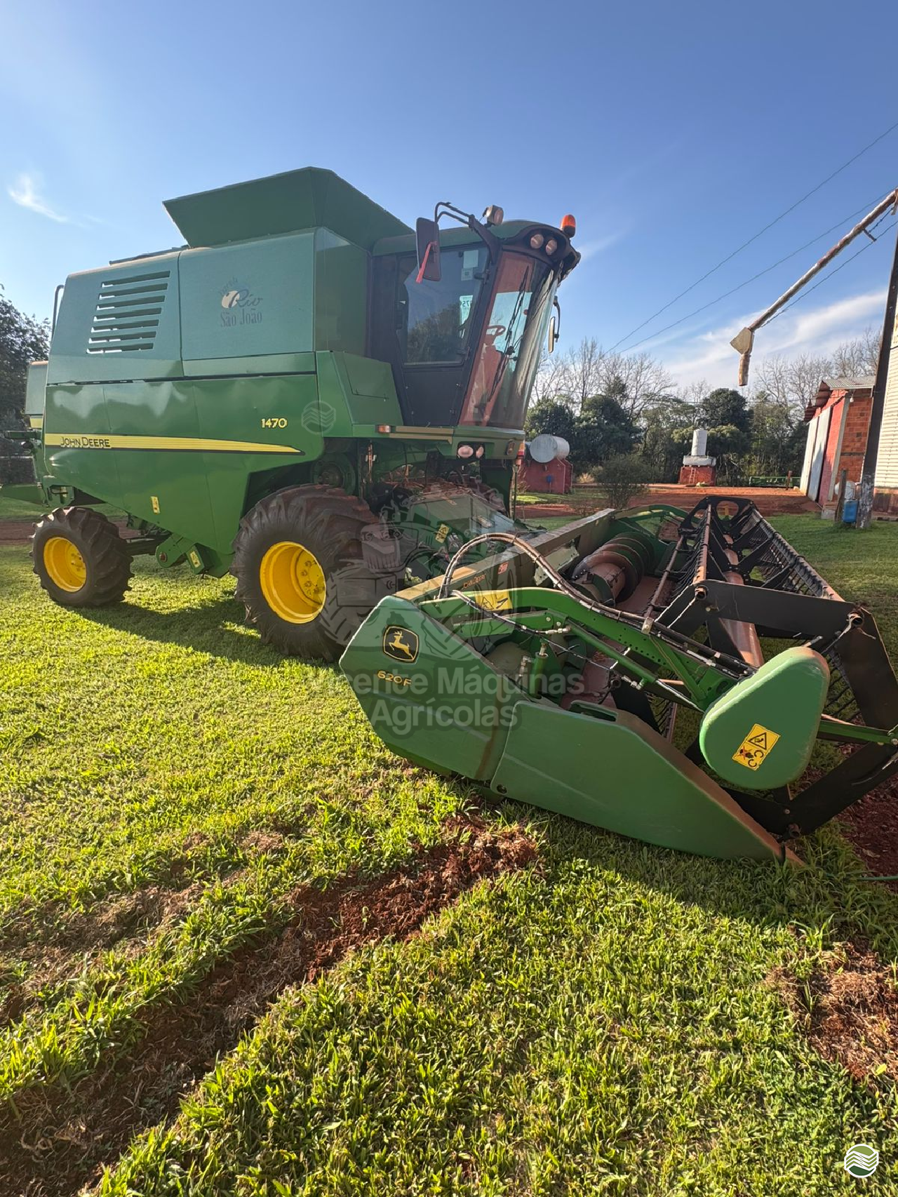 COLHEITADEIRA JOHN DEERE JOHN DEERE 1470 Vicente Máquinas Agrícolas CASCAVEL PARANÁ PR