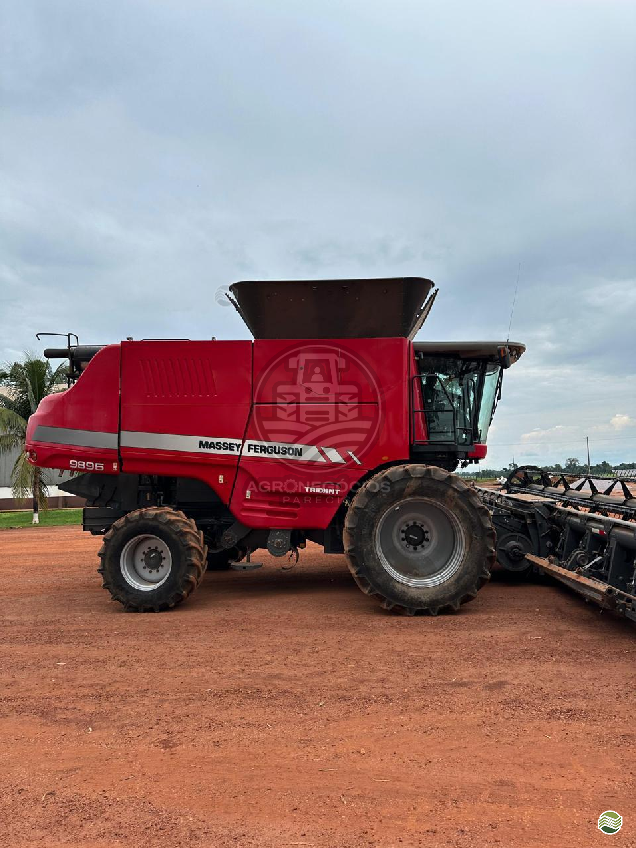 COLHEITADEIRA MASSEY FERGUSON MF 9895 Agronegócios Parecis CAMPO NOVO DO PARECIS MATO GROSSO MT