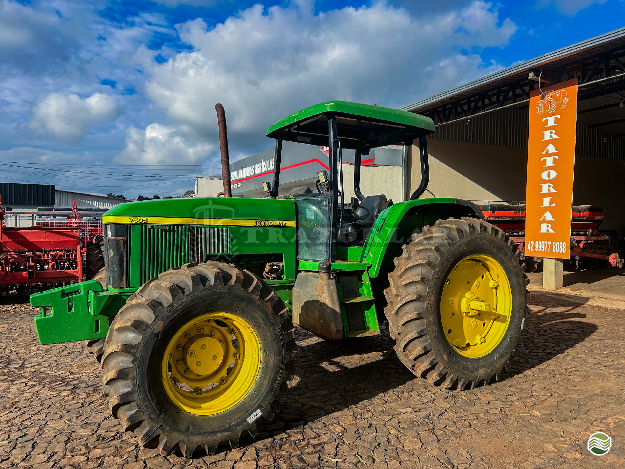 TRATOR JOHN DEERE JOHN DEERE 7505 Tração 4x4 Tratorlar LARANJEIRAS DO SUL PARANÁ PR