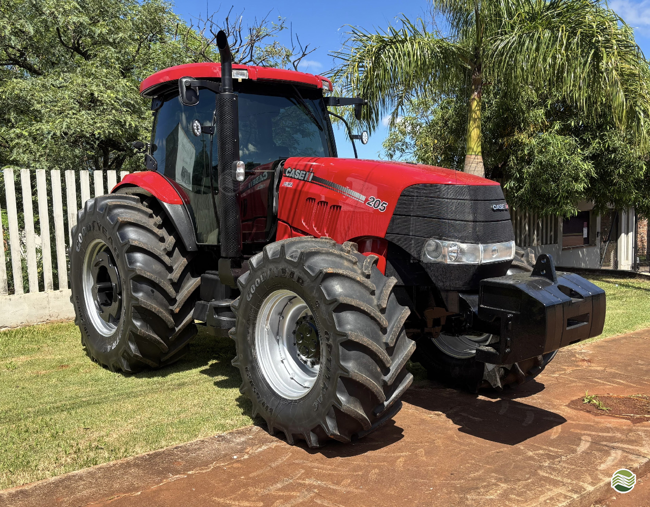 TRATOR CASE PUMA 205 Tração 4x4 Field Máquinas Agrícolas CLEVELANDIA PARANÁ PR