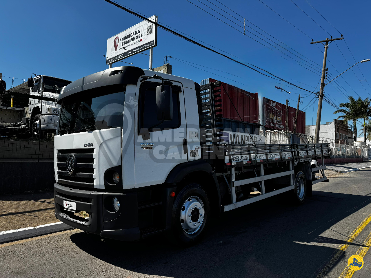 CAMINHAO VOLKSWAGEN VW 13180 Carga Seca Truck 6x2 Americana Caminhões AMERICANA SÃO PAULO SP