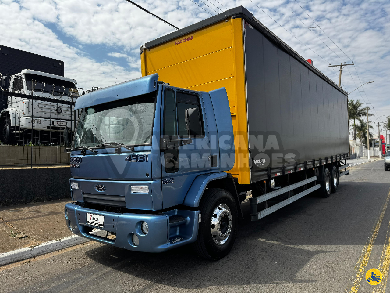 CAMINHAO FORD CARGO 4331 Baú Sider Truck 6x2 Americana Caminhões AMERICANA SÃO PAULO SP