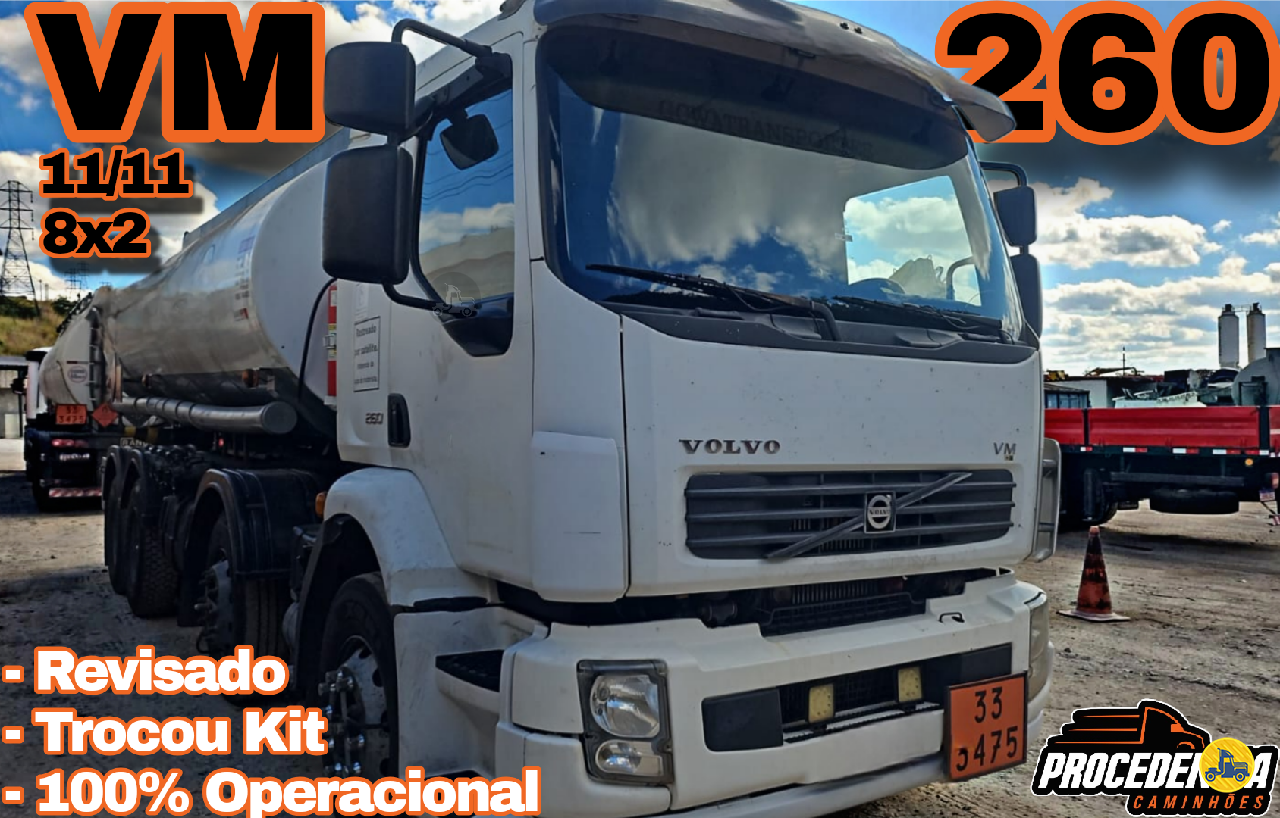 CAMINHAO VOLVO VOLVO VM 260 Tanque Aço BiTruck 8x2 Procedência Caminhões CONTAGEM MINAS GERAIS MG