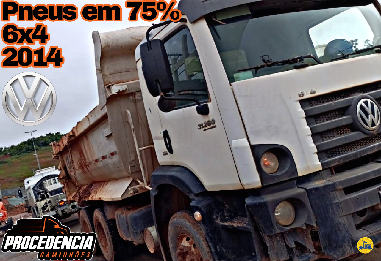 CAMINHAO VOLKSWAGEN VW 31280 Caçamba Basculante Truck 6x4 Procedência Caminhões CONTAGEM MINAS GERAIS MG