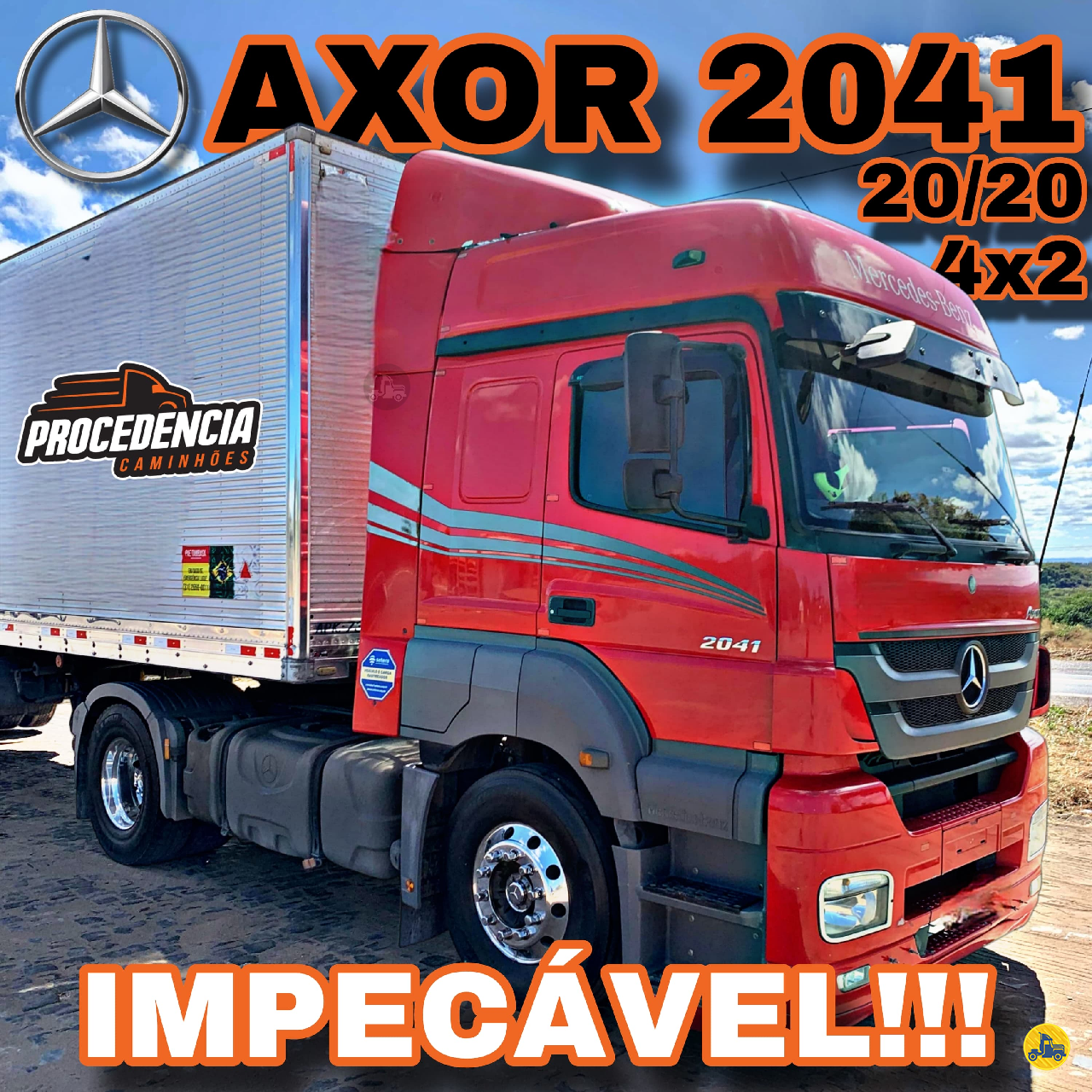 CAMINHAO MERCEDES-BENZ MB 2041 Cavalo Mecânico Cavalo 4x2 Procedência Caminhões CONTAGEM MINAS GERAIS MG