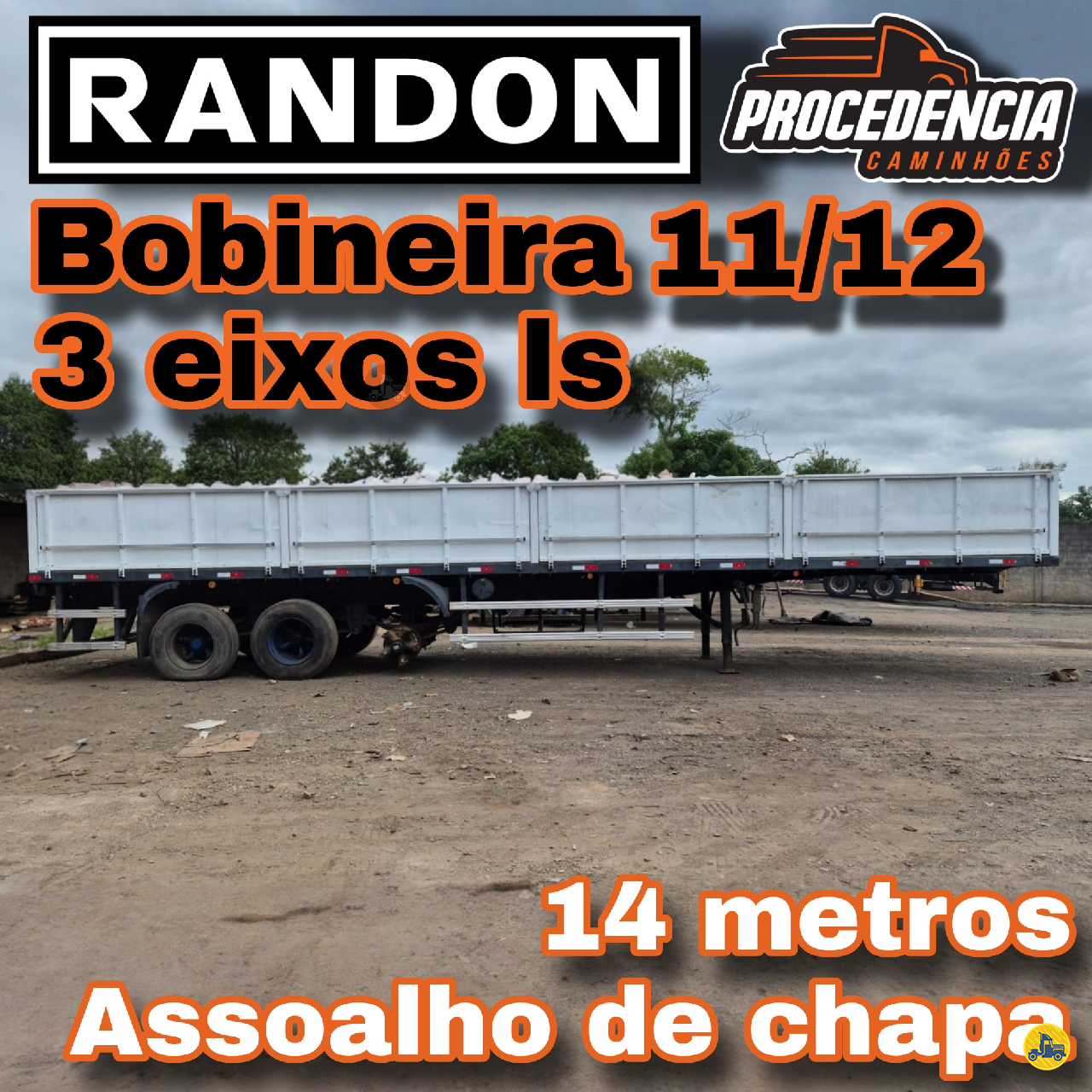 CARRETA SEMI-REBOQUE BOBINEIRO Procedência Caminhões CONTAGEM MINAS GERAIS MG
