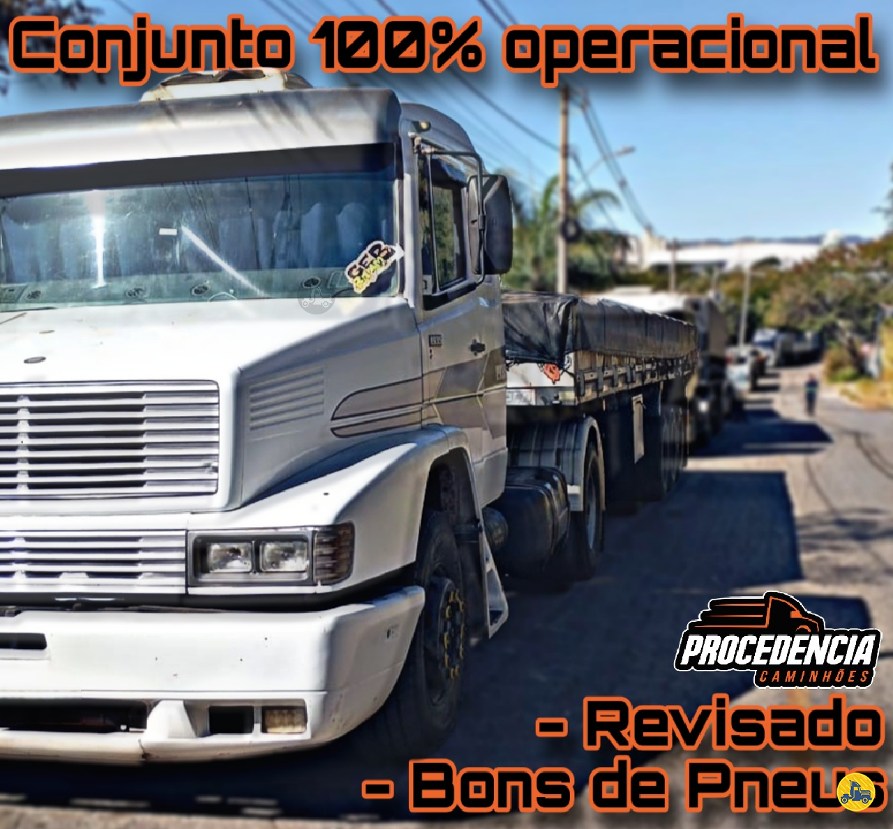 CAMINHAO MERCEDES-BENZ MB 1935 Conjunto Cavalo 4x2 Procedência Caminhões CONTAGEM MINAS GERAIS MG