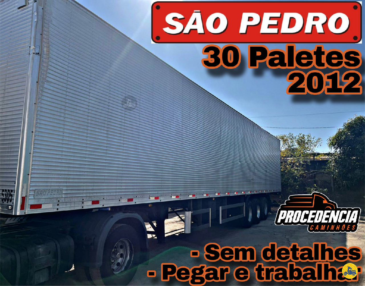 CARRETA SEMI-REBOQUE BAU FURGÃO Procedência Caminhões CONTAGEM MINAS GERAIS MG