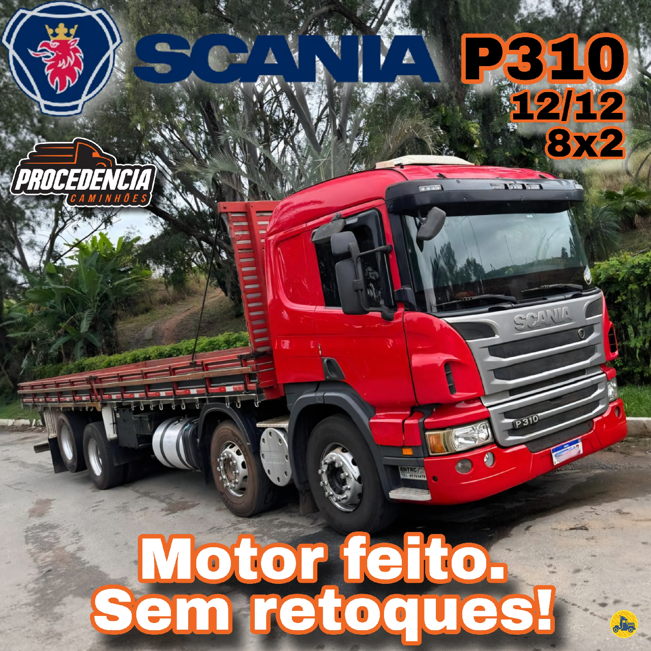 CAMINHAO SCANIA SCANIA P310 Carga Seca BiTruck 8x2 Procedência Caminhões CONTAGEM MINAS GERAIS MG