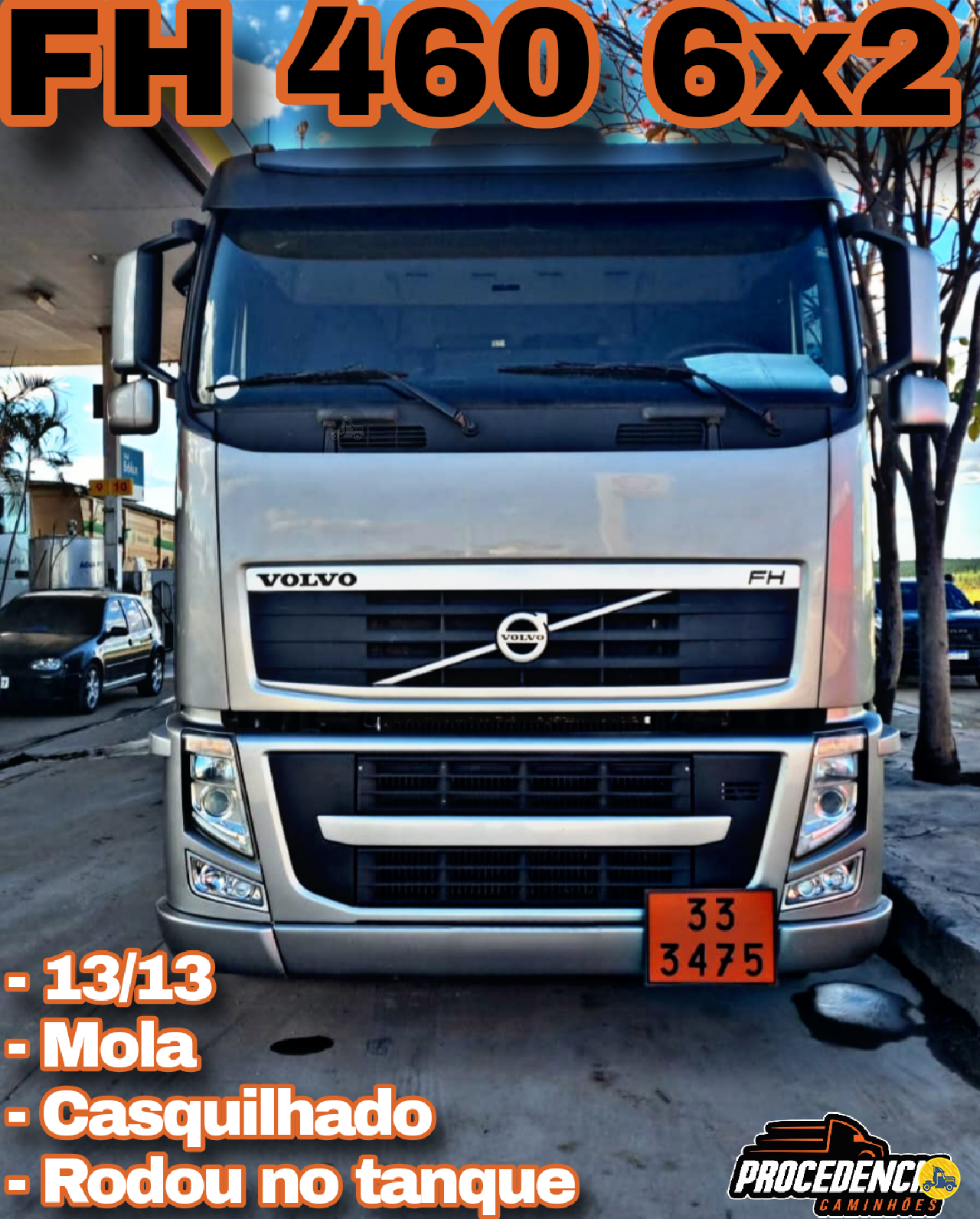 CAMINHAO VOLVO VOLVO FH 460 Cavalo Mecânico Cavalo 6x2 Procedência Caminhões CONTAGEM MINAS GERAIS MG