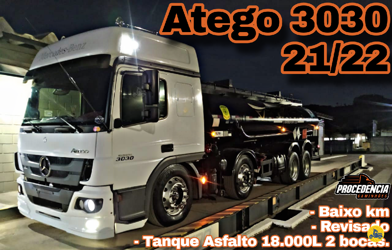 CAMINHAO MERCEDES-BENZ MB 3030 Tanque Inox BiTruck 8x2 Procedência Caminhões CONTAGEM MINAS GERAIS MG