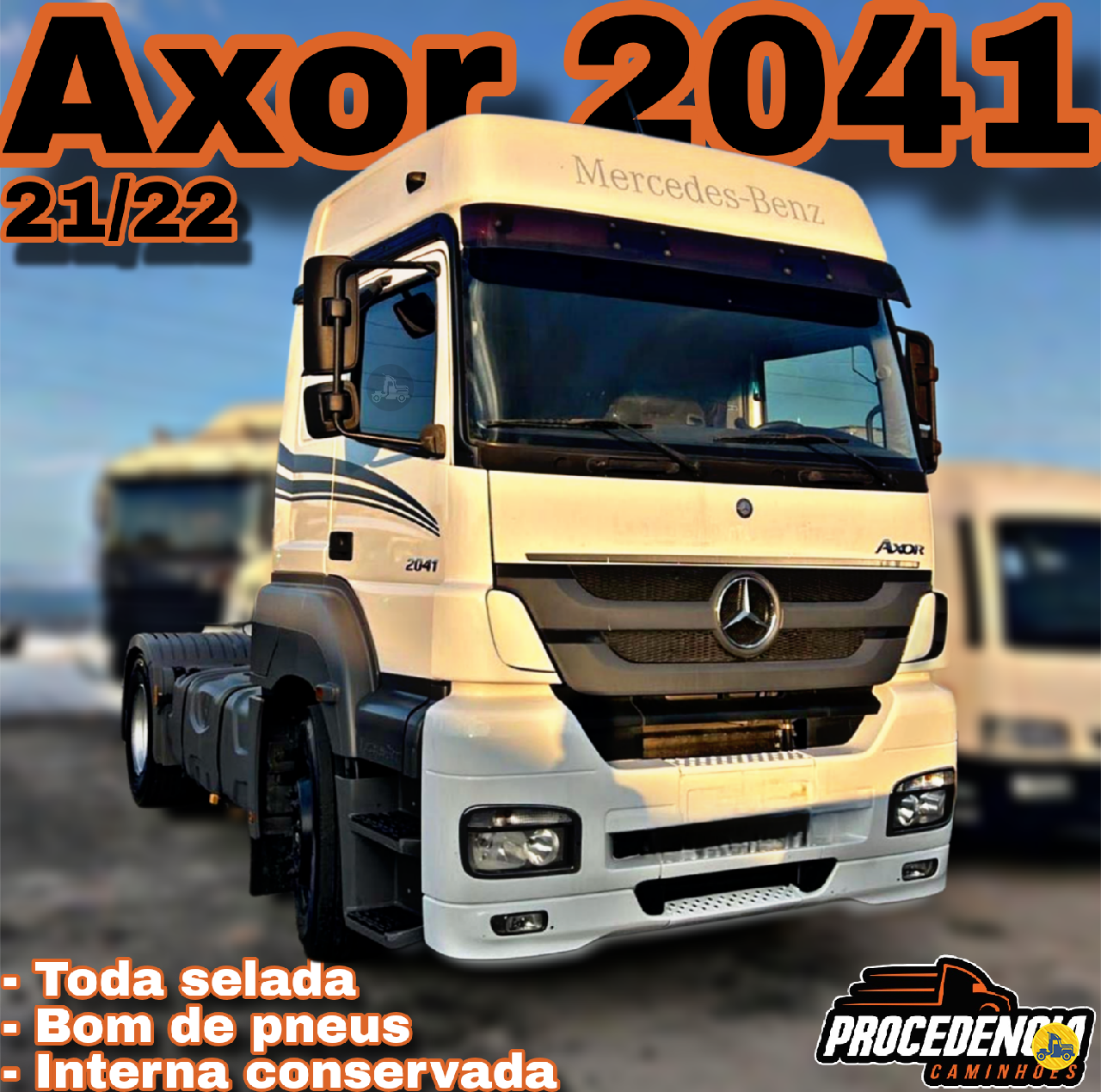 CAMINHAO MERCEDES-BENZ MB 2041 Cavalo Mecânico Cavalo 4x2 Procedência Caminhões CONTAGEM MINAS GERAIS MG