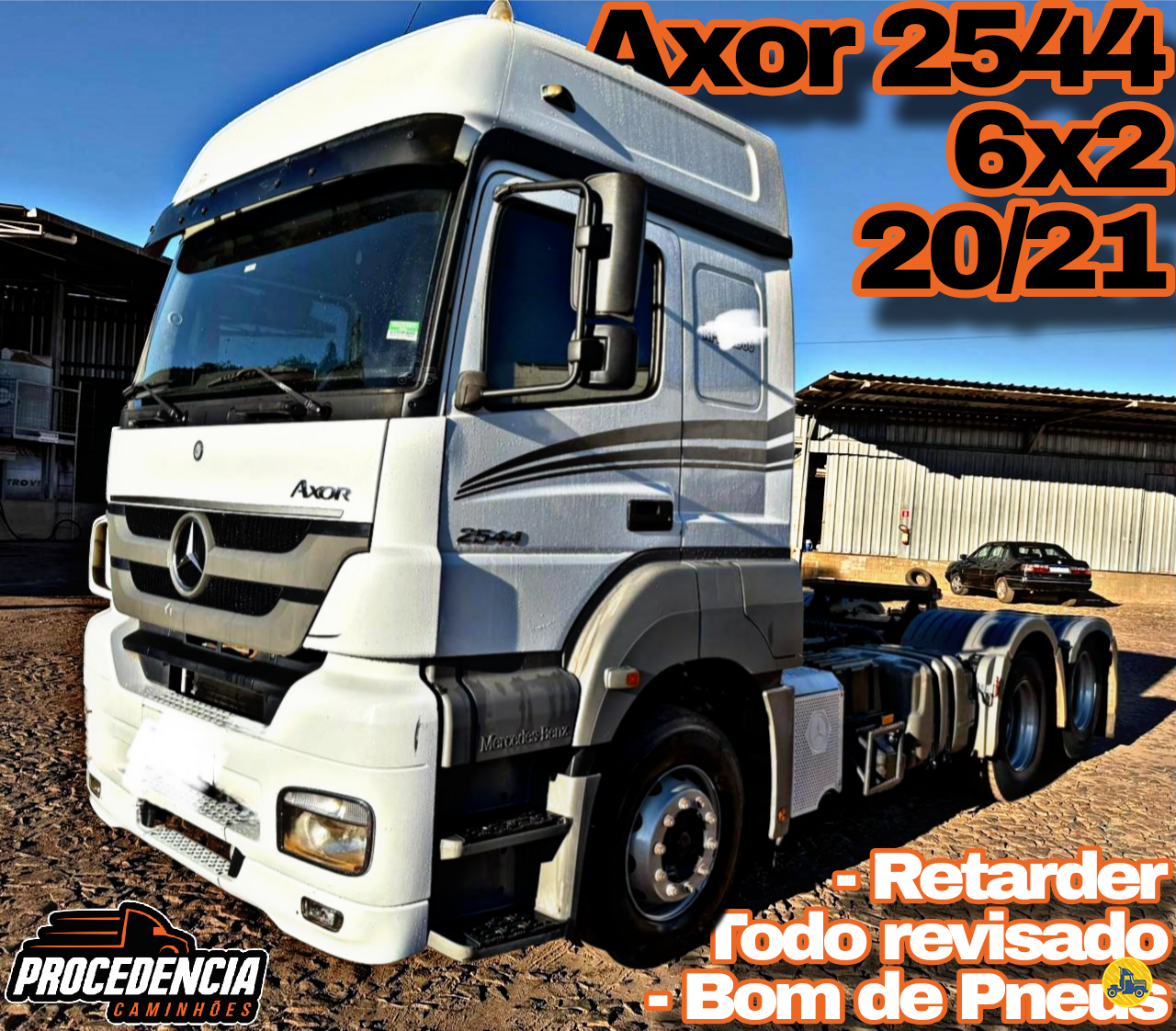 CAMINHAO MERCEDES-BENZ MB 2544 Cavalo Mecânico Cavalo 6x2 Procedência Caminhões CONTAGEM MINAS GERAIS MG