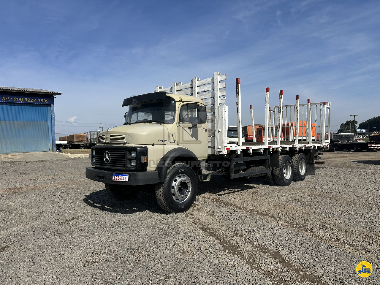 CAMINHAO MERCEDES-BENZ MB 1313 Tora Florestal Truck 6x2 Léo Buratto Caminhões LAGES SANTA CATARINA SC