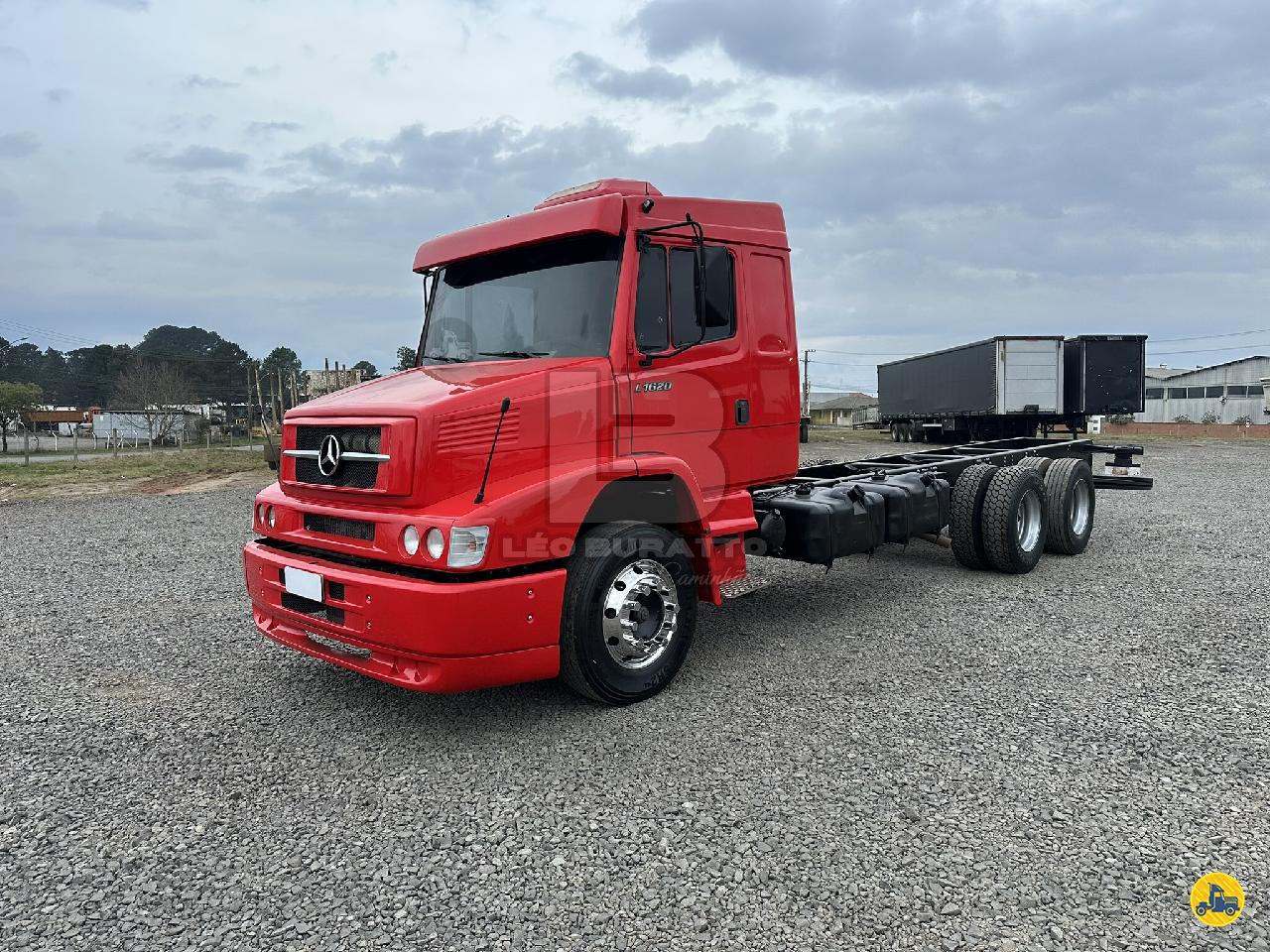 CAMINHAO MERCEDES-BENZ MB 1620 Chassis Truck 6x2 Léo Buratto Caminhões LAGES SANTA CATARINA SC