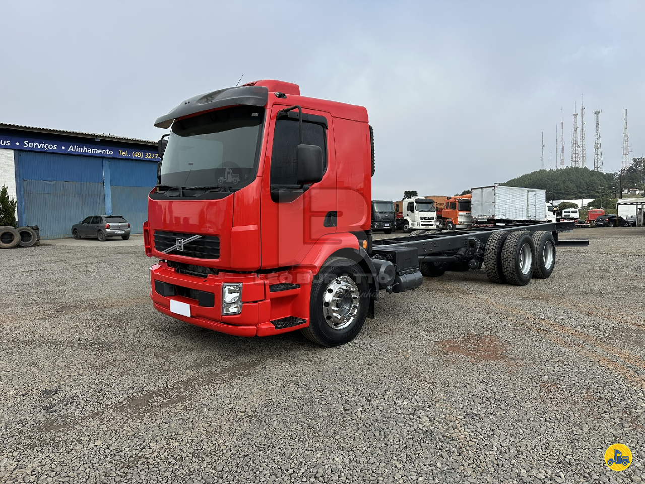 CAMINHAO VOLVO VOLVO VM 260 Chassis Truck 6x2 Léo Buratto Caminhões LAGES SANTA CATARINA SC