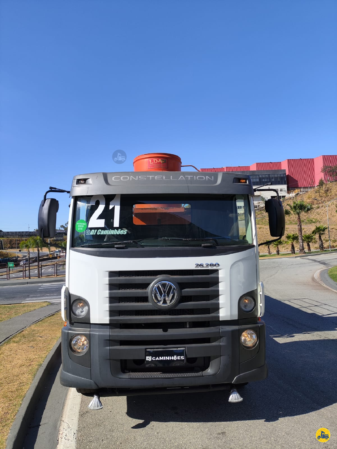 CAMINHAO VOLKSWAGEN VW 26280 Tanque Pipa Truck 6x2 DJ Caminhões  BETIM MINAS GERAIS MG