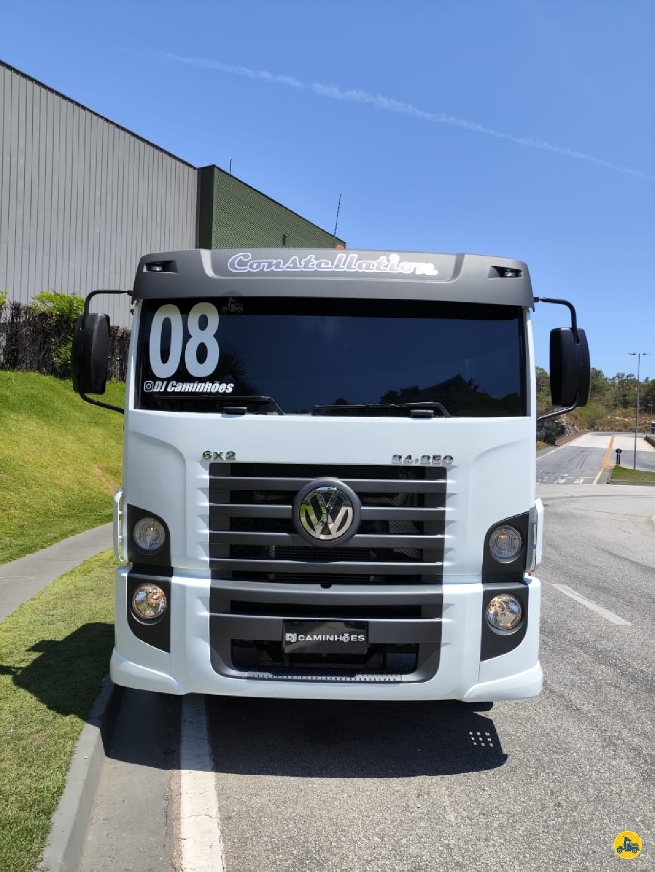 CAMINHAO VOLKSWAGEN VW 24250 Chassis Truck 6x2 DJ Caminhões  BETIM MINAS GERAIS MG